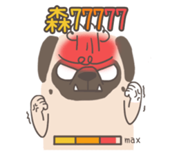 Pug&Boston Terrier sticker #13838364