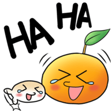 HAKKA Mochi & Orange sticker #13838471