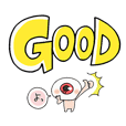 動く！ゆる～いゲゲゲの鬼太郎&lt;POP文字&gt; - クリエイターズスタンプ