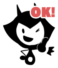 Black Rabbit2!! sticker #13838891