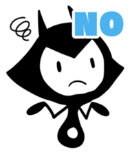 Black Rabbit2!! sticker #13838892