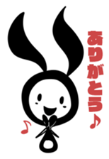 Black Rabbit2!! sticker #13838894
