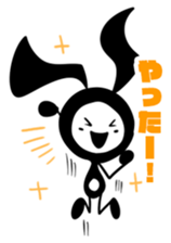 Black Rabbit2!! sticker #13838897