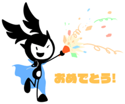 Black Rabbit2!! sticker #13838898