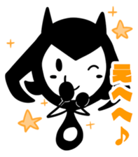 Black Rabbit2!! sticker #13838899