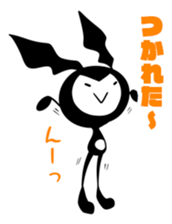 Black Rabbit2!! sticker #13838902