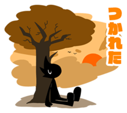 Black Rabbit2!! sticker #13838903