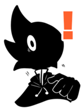 Black Rabbit2!! sticker #13838912