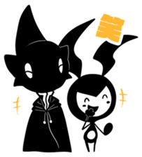 Black Rabbit2!! sticker #13838913