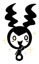 Black Rabbit2!! sticker #13838914