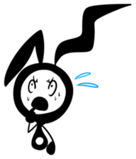 Black Rabbit2!! sticker #13838917
