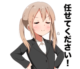 Company slave tails sticker #13838952