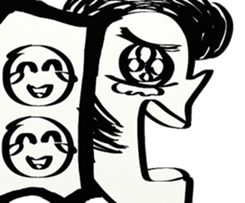 SIDEFACE sticker #13839079