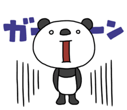 The Marshmallow panda 2 (Greeting) sticker #13839600