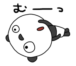 The Marshmallow panda 2 (Greeting) sticker #13839618