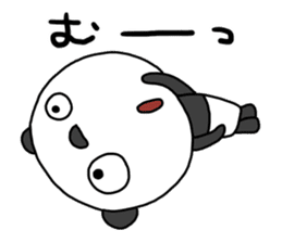The Marshmallow panda 2 (Greeting) sticker #13839618