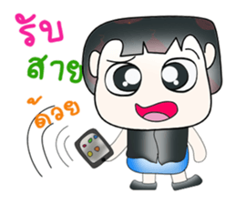 Hello my name is Saki!. ^__^ sticker #13839634