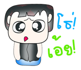 Hello my name is Saki!. ^__^ sticker #13839636