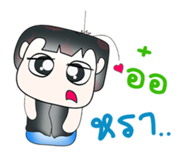Hello my name is Saki!. ^__^ sticker #13839638