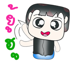 Hello my name is Saki!. ^__^ sticker #13839647