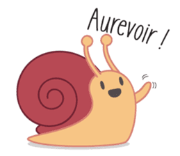 French snail sticker #13839794