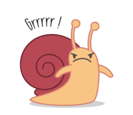 French snail sticker #13839798