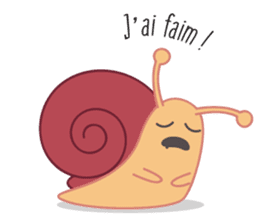French snail sticker #13839803