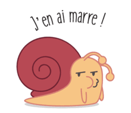 French snail sticker #13839804