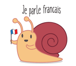 French snail sticker #13839805