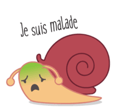 French snail sticker #13839811
