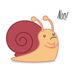 French snail sticker #13839816