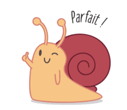 French snail sticker #13839818