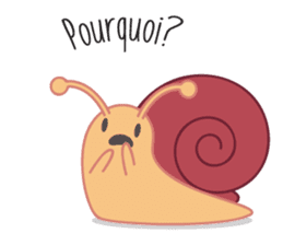 French snail sticker #13839820