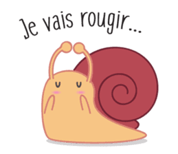 French snail sticker #13839823