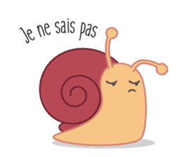 French snail sticker #13839824