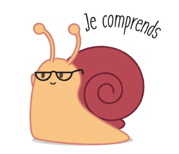 French snail sticker #13839825