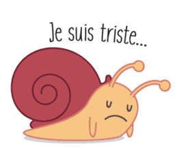 French snail sticker #13839827