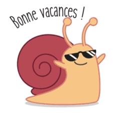 French snail sticker #13839828