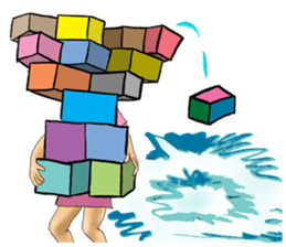 A designer's life sticker #13839850