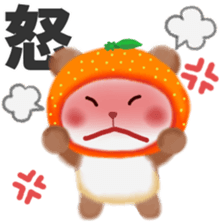 orange panda sticker #13839965