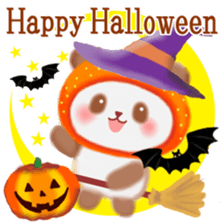 orange panda sticker #13839970