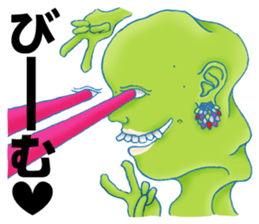 Sketches of Girls are Singing on Slopes sticker #13839997