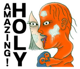 Sketches of Girls are Singing on Slopes sticker #13840014