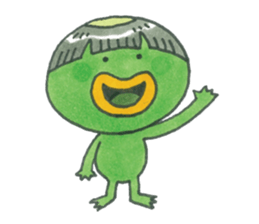 Hello! Kappa-kun sticker #13840167