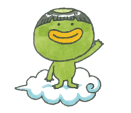 Hello! Kappa-kun sticker #13840168