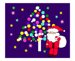 Move, Santa Claus & Xmas sticker #13841034