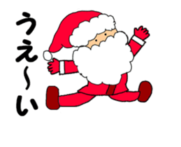 Move, Santa Claus & Xmas sticker #13841038