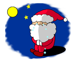 Move, Santa Claus & Xmas sticker #13841044