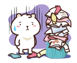 dou wha & mochi Vol.2(Moving & cleaning) sticker #13841062