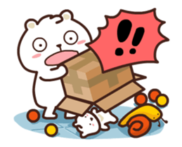 dou wha & mochi Vol.2(Moving & cleaning) sticker #13841069